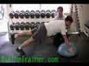 bosu round pushups