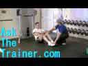 cable sit ups