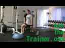 Double BOSU Lunges