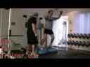 Dual BOSU Squat Shoulder Press