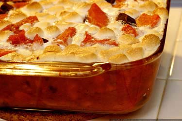 Marshmallow Candied Yams the Ultimate Dietary Suicide