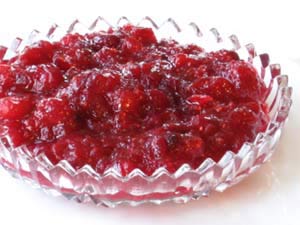 crranberry sauce or jelly is extra loaded with sugar