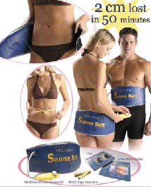Sauna Belt = Melt your Bank Account